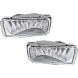 2019 Chevrolet Tahoe - Front, Driver and Passenger Side Halogen Fog Light, With bulb(s)
