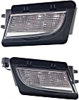 2015 Cadillac ATS - Driver and Passenger Side Driving Light, For Models with Side Marker Lights, CAPA Certified