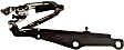 2009 Dodge Challenger - Driver and Passenger Side, Hood Hinge