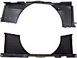 Upper and Lower Fan Shroud, 6.6L, 8 Cyl. Diesel Engine, Fits Radiator Fan
