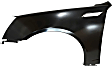 Front, Driver and Passenger Side Fenders, With fender vent hole, Coupe/Sedan/Wagon