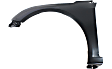 2011-2015 Chevrolet Cruze - Front, Driver and Passenger Side Fenders, Without turn signal light hole