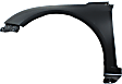 Front, Driver and Passenger Side Fenders, Without turn signal light hole, CAPA CERTIFIED