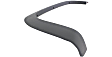 2004-2012 Chevrolet Colorado - Fender Flares - Front, Driver and Passenger Side, Primed, Small Type, With Base Package, With RPO-Z85, Without Extreme Model