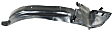 Front, Driver and Passenger Side, Fender Liner