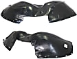 Front, Driver and Passenger Side, Fender Liner