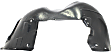 Front, Driver and Passenger Side, Fender Liner