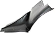 Front, Driver and Passenger Side, Rear Section, Fender Liner