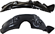 Front, Driver and Passenger Side, Fender Liner