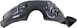 Front, Driver and Passenger Side, Fender Liner