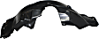 Front, Driver and Passenger Side, Fender Liner