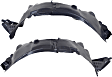 Front, Driver and Passenger Side, Fender Liner