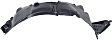 Front, Driver and Passenger Side, Fender Liner