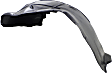 Front, Driver and Passenger Side, Fender Liner