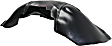 Front, Driver and Passenger Side, Fender Liner