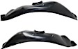 Front, Driver and Passenger Side, Fender Liner