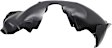 Front, Driver and Passenger Side, Fender Liner