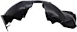 Front, Driver and Passenger Side, Fender Liner