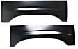 Rear, Driver and Passenger Side, Upper Wheel Arch Repair Panels, Steel, Cut and Welding