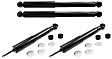 Front and Rear, Driver and Passenger Side Shocks