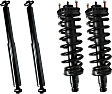 2006 Chevrolet Trailblazer EXT - Front and Rear, Driver and Passenger Side Shock and Fully Loaded Strut