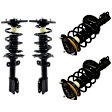 Front and Rear, Driver and Passenger Side Fully Loaded Strut