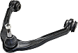 Front, Driver and Passenger Side, Upper Control Arms, Assembly, Forged Arm; With Ball Joints and Bushings