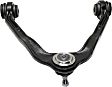 Front, Driver and Passenger Side, Upper and Lower Control Arms, Assembly, Forged Arm; With Ball Joint and Bushing