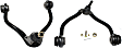 Front, Driver and Passenger Side, Upper Control Arms