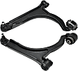 Front, Driver and Passenger Side, Lower Control Arms