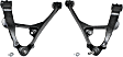 Front, Driver and Passenger Side, Lower Control Arms, Assembly, Forged Arm; With Ball Joints and Bushings
