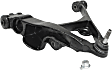 Front, Driver and Passenger Side, Lower Control Arms, Assembly, Forged Arm; With Ball Joints and Bushings