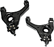 Front, Driver and Passenger Side, Lower Control Arms, With Ball Joint Assembly, For Models With Front Coil Springs, Rear Wheel Drive