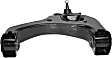 Front, Driver and Passenger Side, Lower Control Arms, With Ball Joint Assembly, For Models With Front Coil Springs, Rear Wheel Drive
