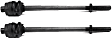 Front, Driver and Passenger Side, Outer Tie Rod Ends