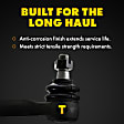 Front, Driver and Passenger Side, Inner and Outer Tie Rod Ends