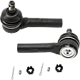 Front, Driver and Passenger Side, Outer Tie Rod Ends