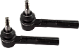 Front, Driver and Passenger Side, Outer Tie Rod Ends