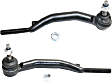 Front, Driver and Passenger Side, Outer Tie Rod Ends