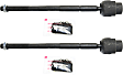 Front, Driver and Passenger Side, Inner Tie Rod Ends