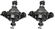 Front, Driver and Passenger Side, Lower Ball Joints