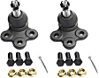 Front, Driver and Passenger Side, Lower Ball Joints