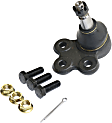 Front, Driver and Passenger Side, Lower Ball Joints