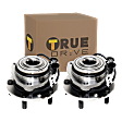 2003 Chevrolet S10 Base - Front Wheel Hub, 4-Wheel ABS, 4WD, 5 Lugs, With Bearing, With Sensor