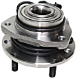2003 Chevrolet S10 Base - Front Wheel Hub, 4-Wheel ABS, 4WD, 5 Lugs, With Bearing, With Sensor