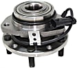 2003 Chevrolet S10 Base - Front Wheel Hub, 4-Wheel ABS, 4WD, 5 Lugs, With Bearing, With Sensor