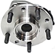 2003 Chevrolet S10 Base - Front Wheel Hub, 4-Wheel ABS, 4WD, 5 Lugs, With Bearing, With Sensor