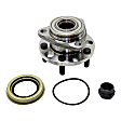 1986-1987 Buick Somerset - 4-Wheel Set Front and Rear, Driver and Passenger Side Wheel Hubs, With Bearing