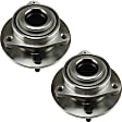 1995 Dodge Intrepid - Front, Driver and Passenger Side Wheel Hub, 5 Lugs, With Bearing