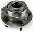 1995 Dodge Intrepid - Front, Driver and Passenger Side Wheel Hub, 5 Lugs, With Bearing